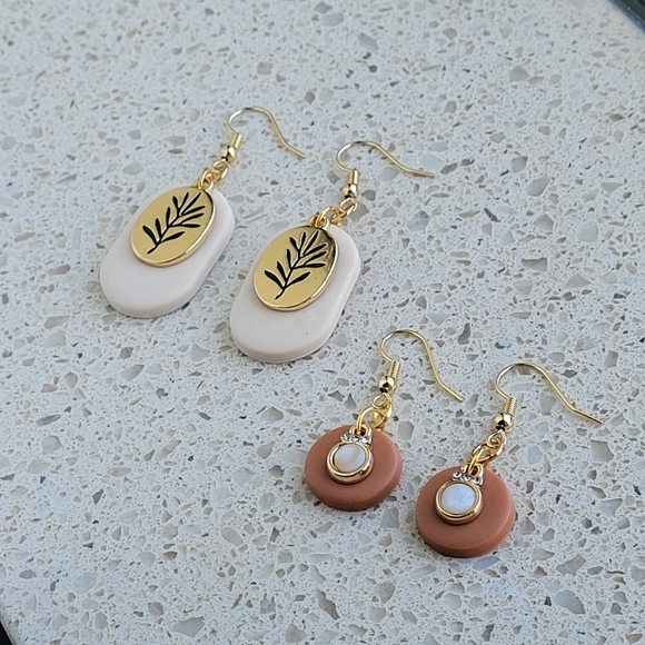 Jewelry - ×2 Botanical Earring Set